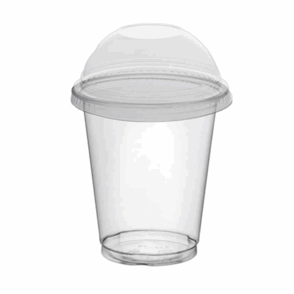 Gobelets compostables 530 ml sans trou - Pack de 100