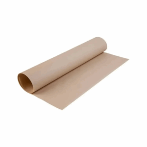 Feuilles de papier alimentaire kraft 58×38 cm, résistantes et compostables.
