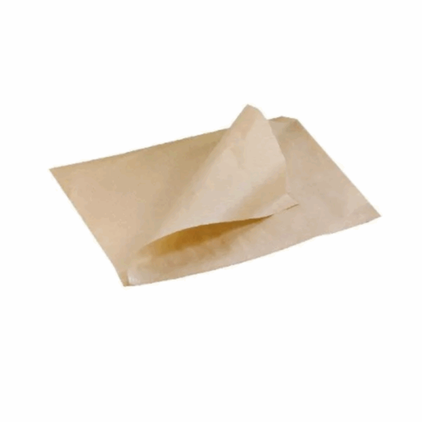 Papier pour aliments chauds et froids 38x25 cm, vue latérale