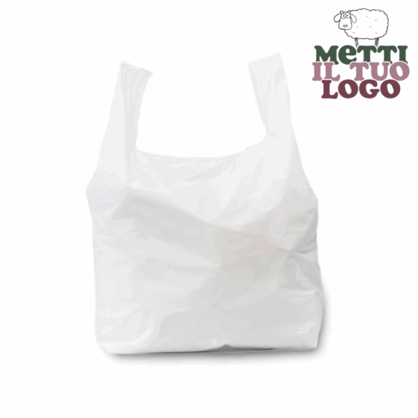 Sacs Materbi personnalisés, certifiés sans plastique et compostables.