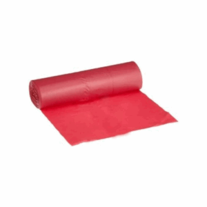 Petits sacs poubelle rouges 50x60 cm 1200 pcs