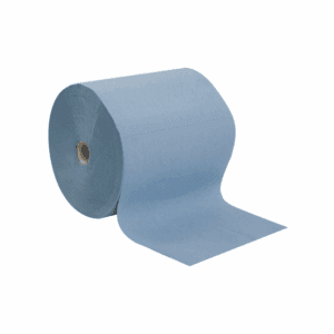 Rouleaux de papier bleu 400 feuilles - Pack de 2 - Essuie-tout résistant
