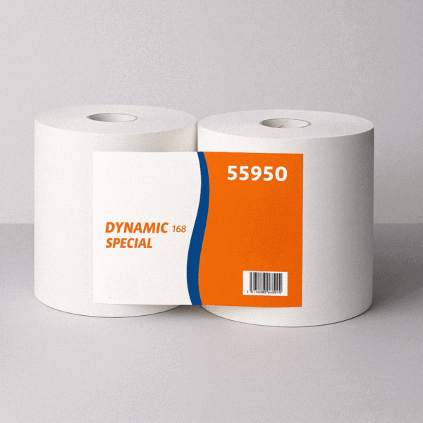 2 rouleaux de papier WC recyclé économique 800 feuilles