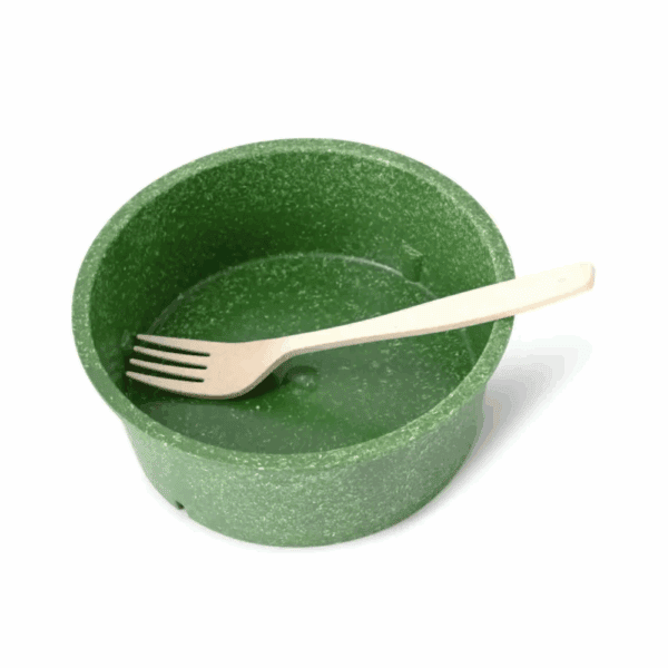 Saladier réutilisable 650 ml vert 10 pcs – Image 3