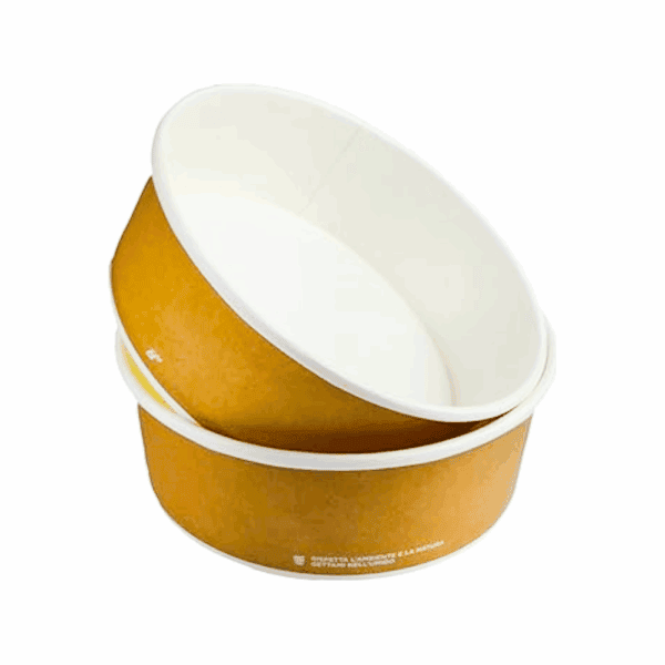 Bols biodégradables sans plastique certifiés Uni En 13432.