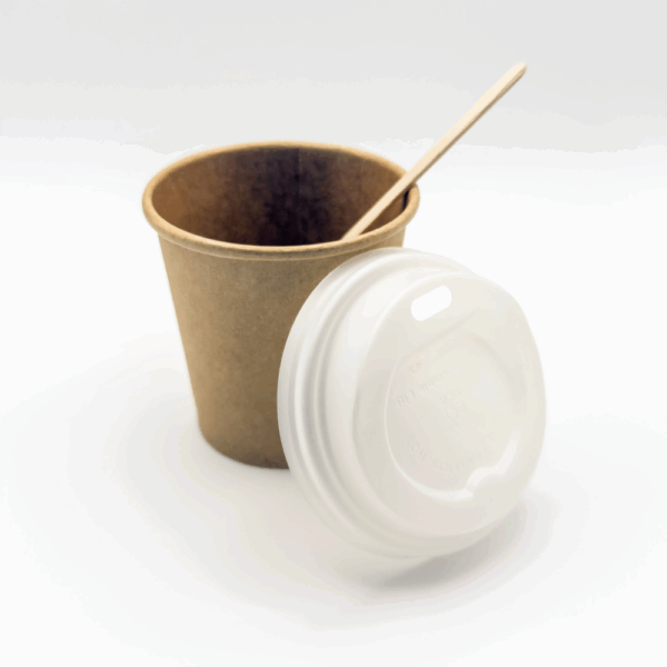 Tasse carton écologique 120ml pour café à emporter - Personnalisation possible