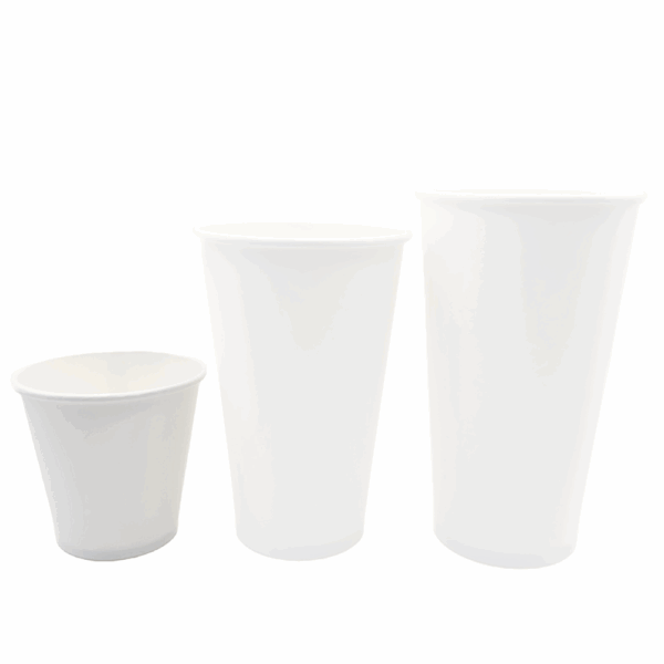 Tasses longues compostables 220 ml avec logo - Solution durable pour votre café.